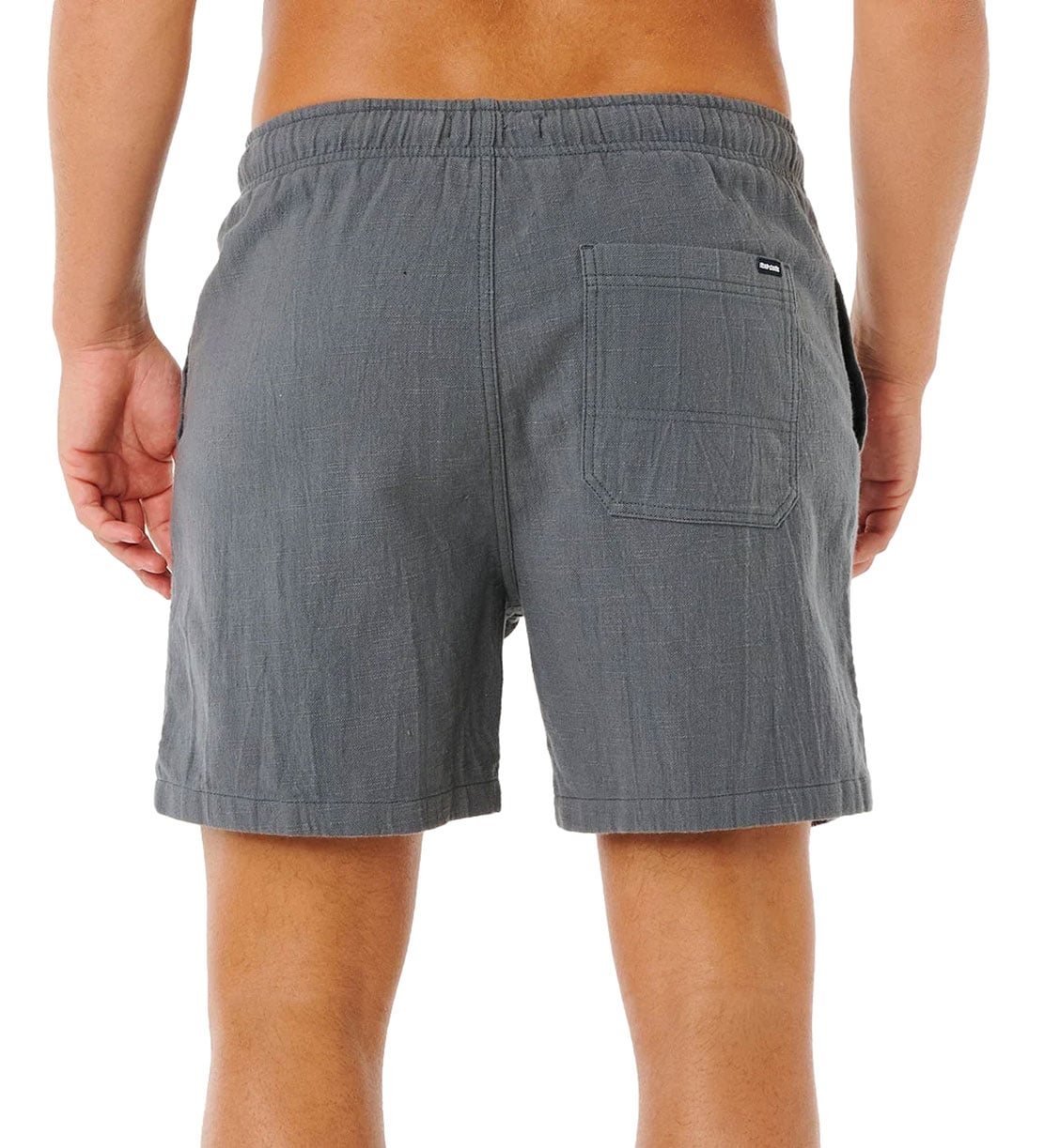 Rip Curl Pacific Rinse Rico Men’s 17" Volley Shorts - Relaxed Fit, Moss Grey – back view