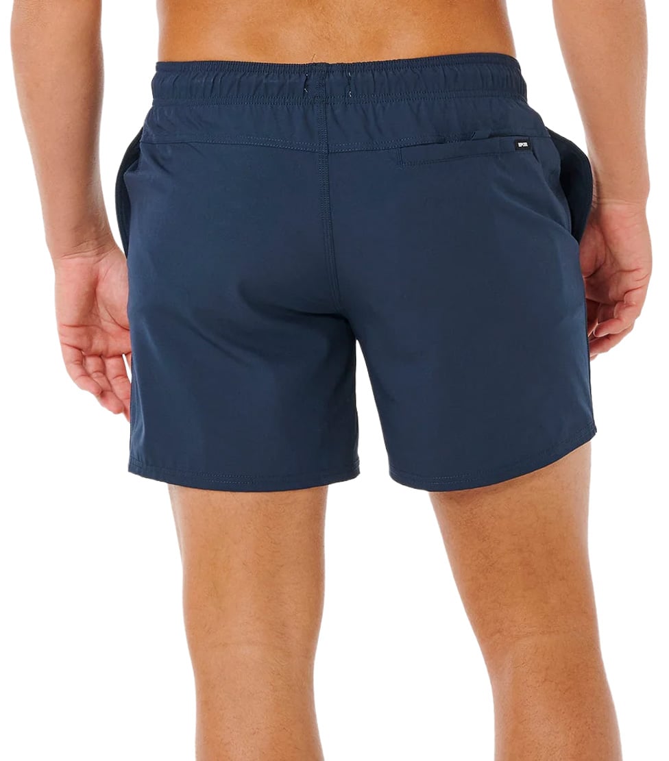 Rip Curl Offset Daily Men's 16" Volley Shorts - Navy – back view