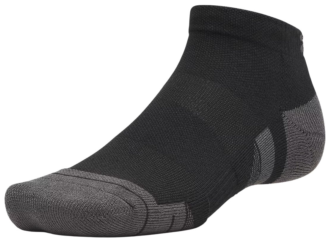 Under Armour Performance Tech 6-Pack Socks - Ultimate Black / Jet Gray