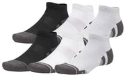 Under Armour Performance Tech 6-Pack Socks - Mod Grey / Jet Grey