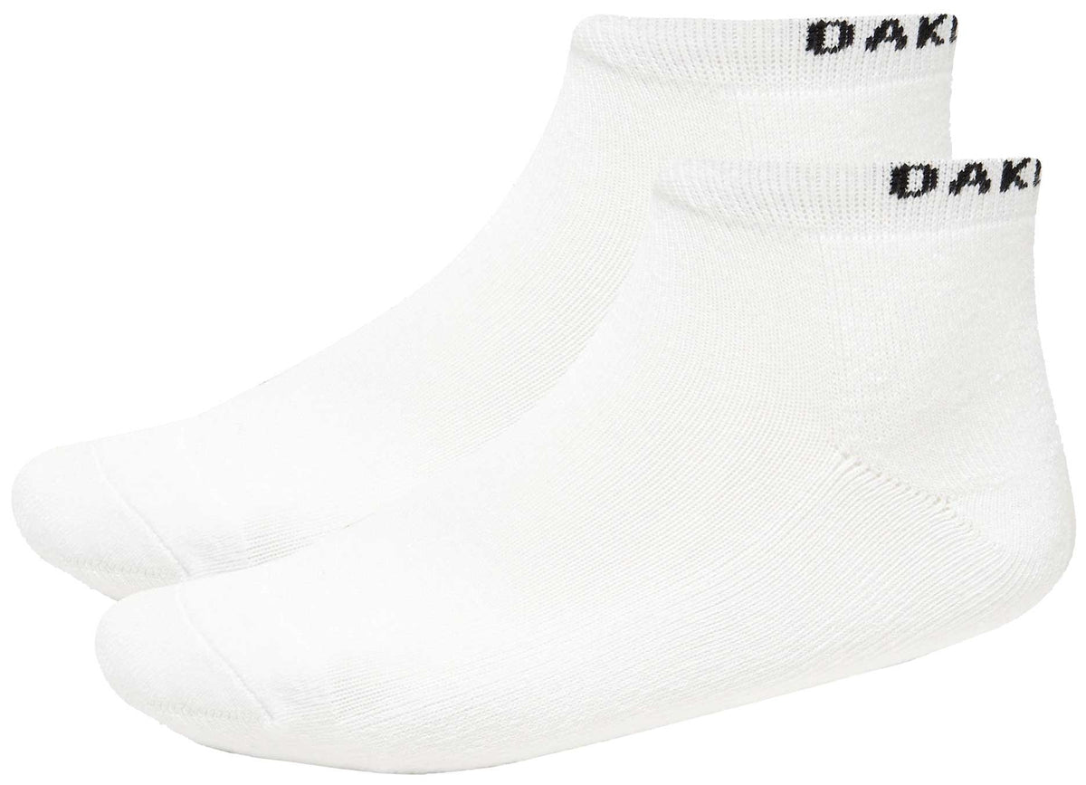 Oakley Short Solid Socks - White - L