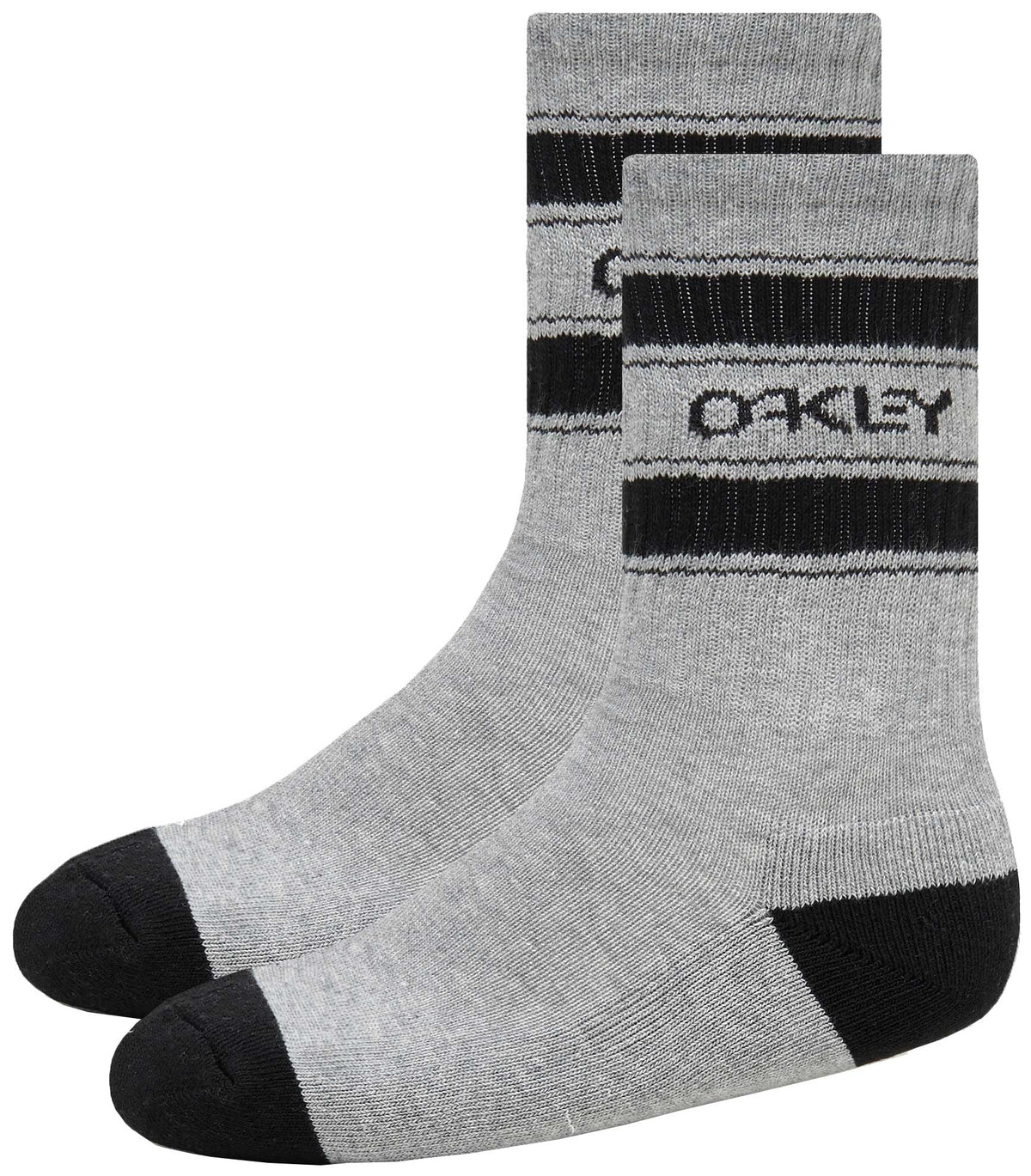 Oakley B1B Icon Socks - New Granite Heather, front view