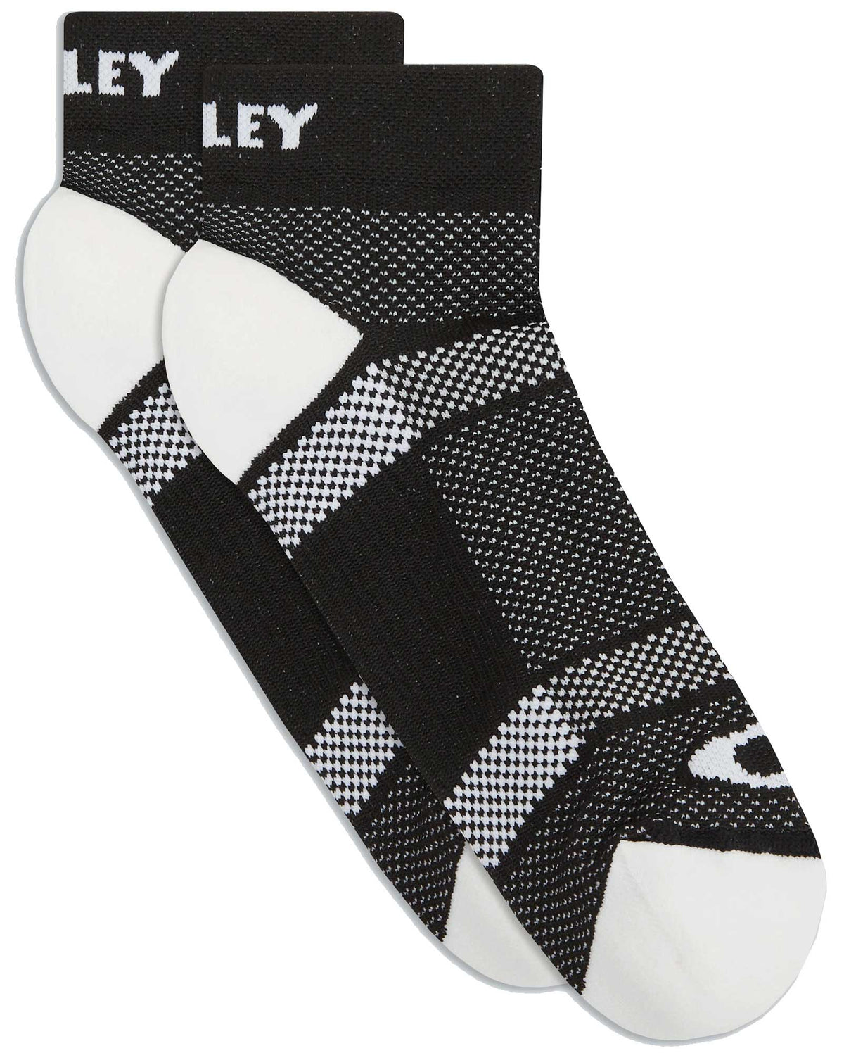 Oakley Ribbed Ellipse Short Socks - Blackout