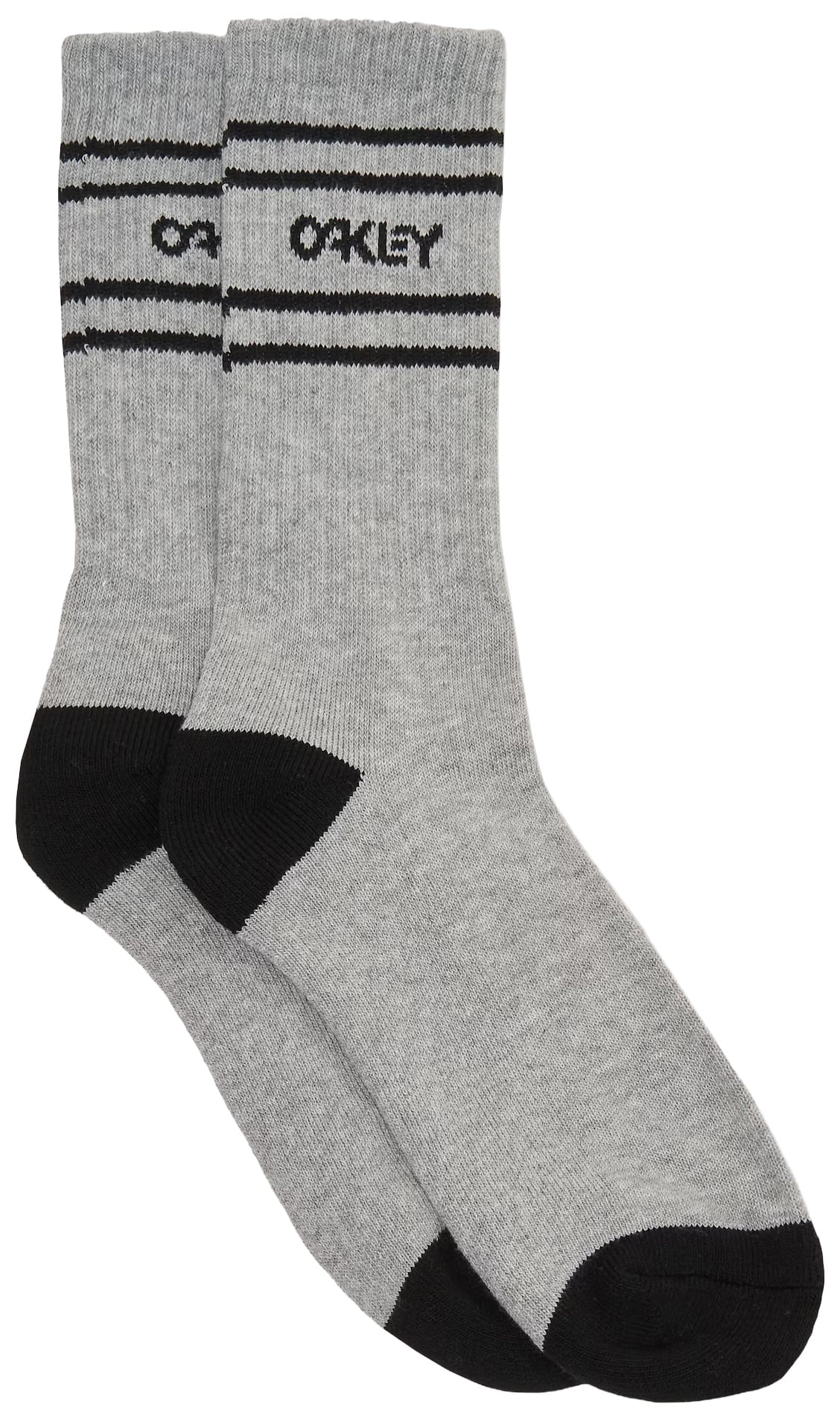 Oakley Icon B1B Socks - New Granite Heather / Black