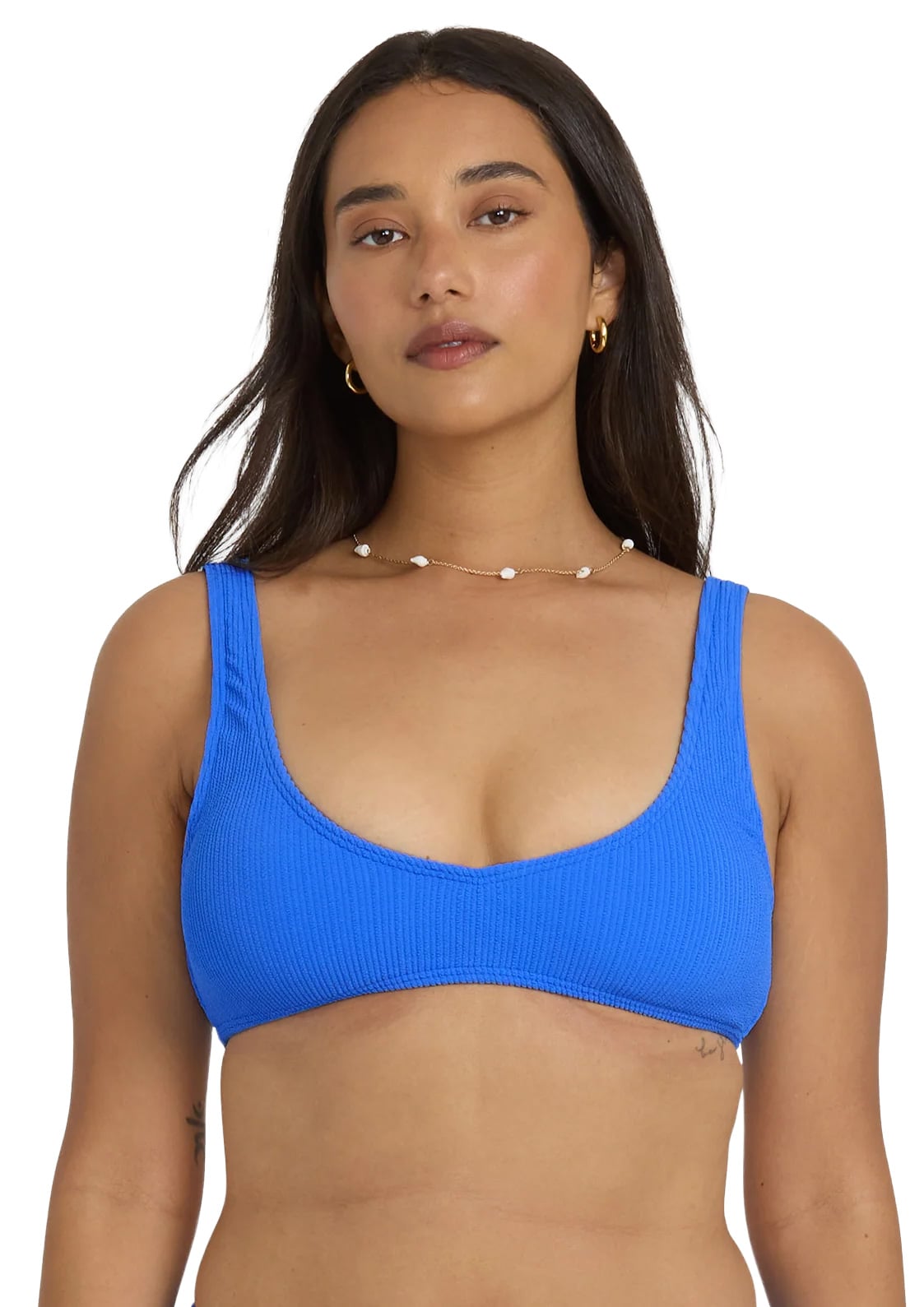 Billabong Sunrays Jesse Tank Bikini Top - Tidal Blue