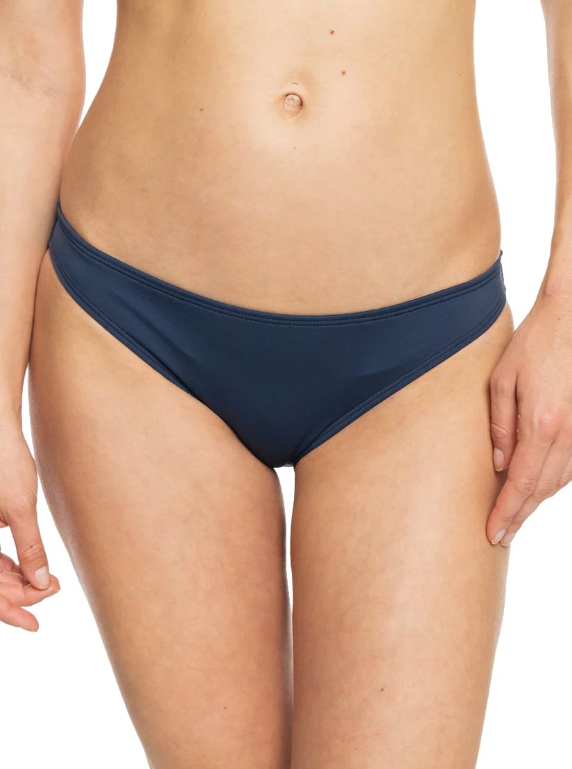 Roxy Beach Classics Moderate Bikini Bottom - Mood Indigo