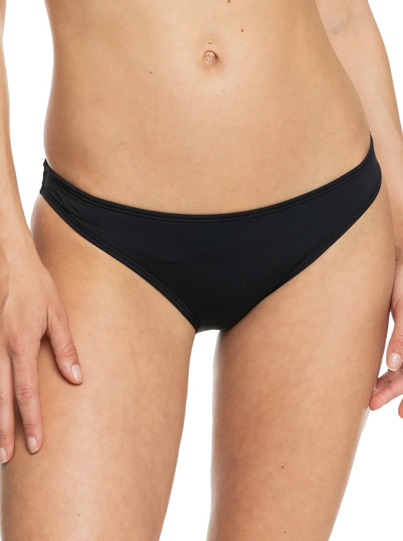 Roxy Beach Classics Moderate Bikini Bottom - Anthracite