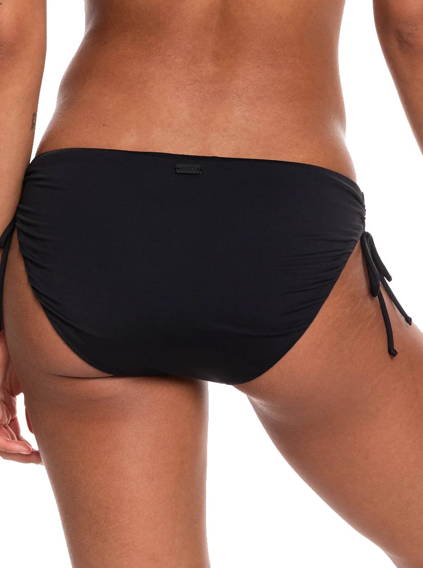 Roxy Beach Classics Hipster Lace Bikini Bottom - Anthracite – back view