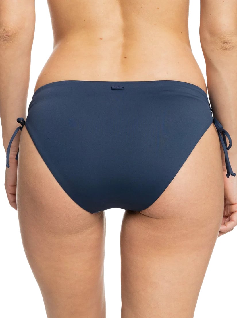 Roxy Beach Classics Hipster Lace Bikini Bottom - Mood Indigo – back view