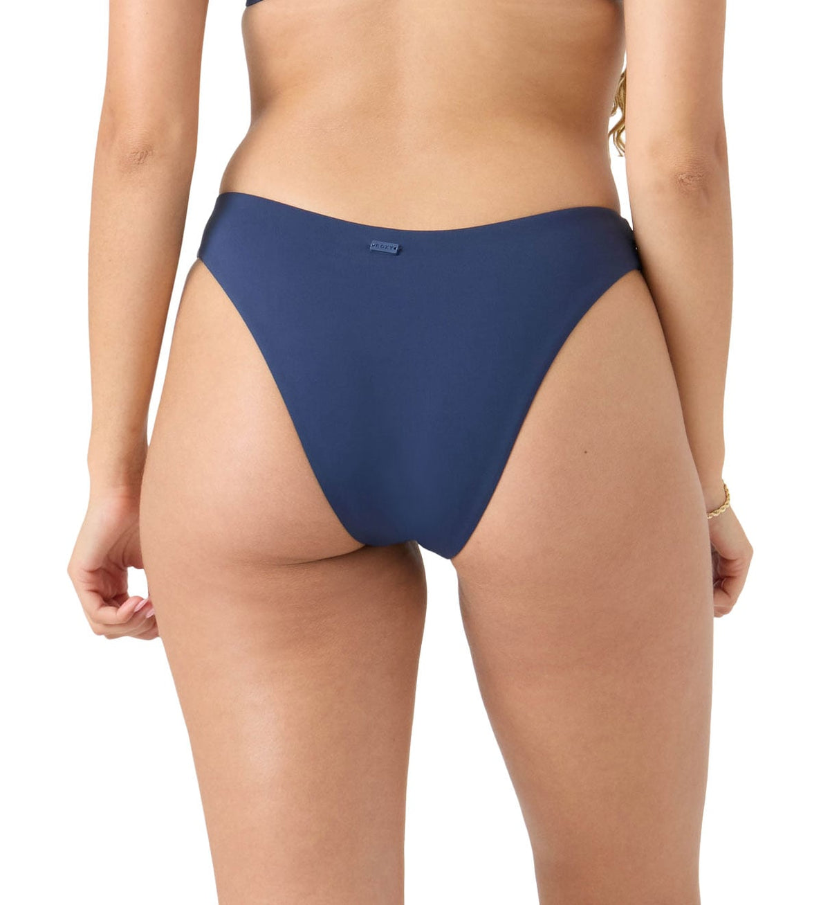 Roxy Beach Classics HL Cheeky Women's Bikini Bottom - Mood Indigo – back view