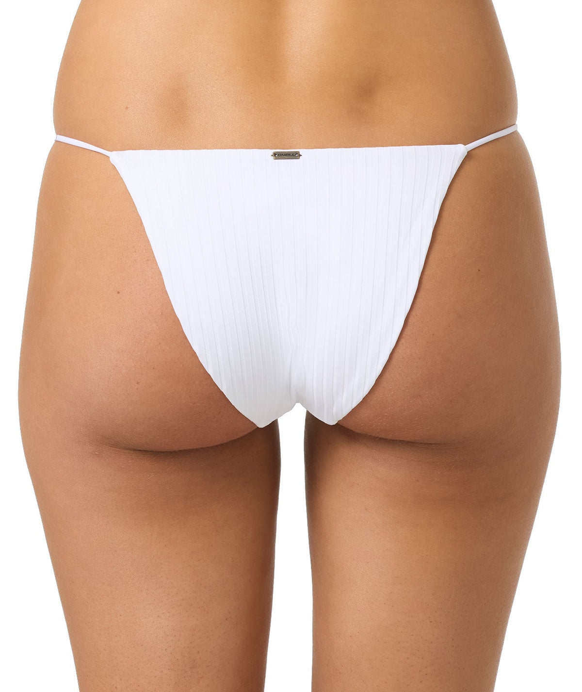 O'Neill Shorebreak Rib Redondo Women's Bikini Bottom - White – back view