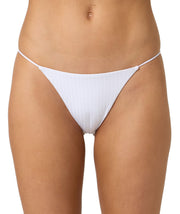 O'Neill Shorebreak Rib Redondo Women's Bikini Bottom - White