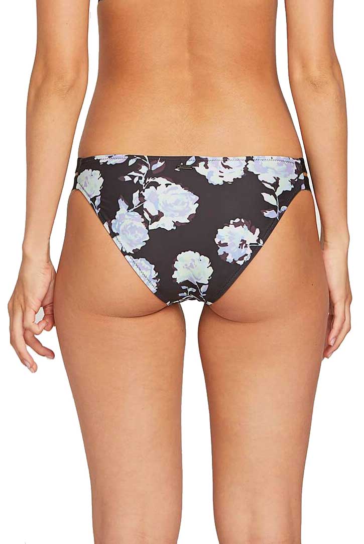 Volcom Noir U Sure Hipster Bikini Bottom - Black – back view