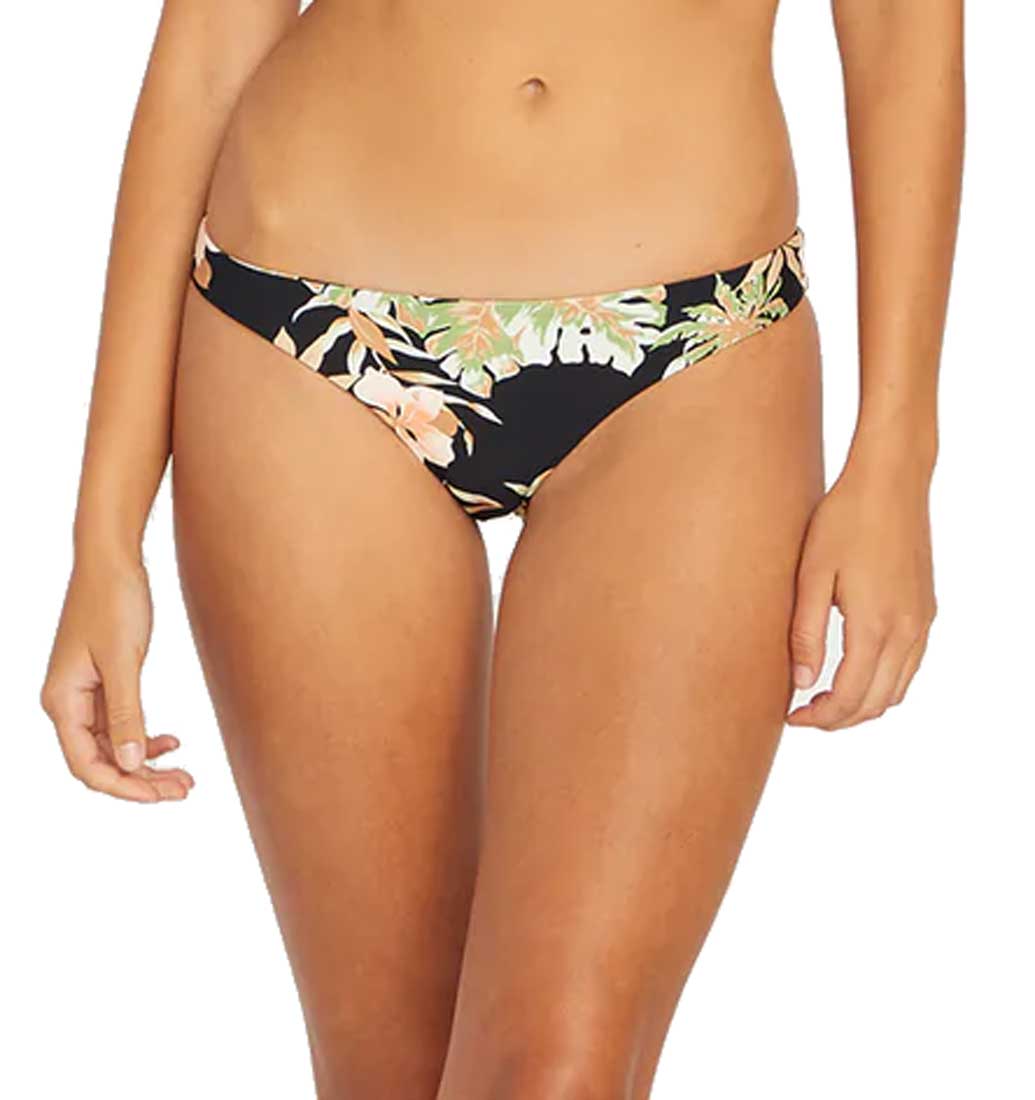 Volcom For The Tide Hipster Bikini Bottom - Black Combo