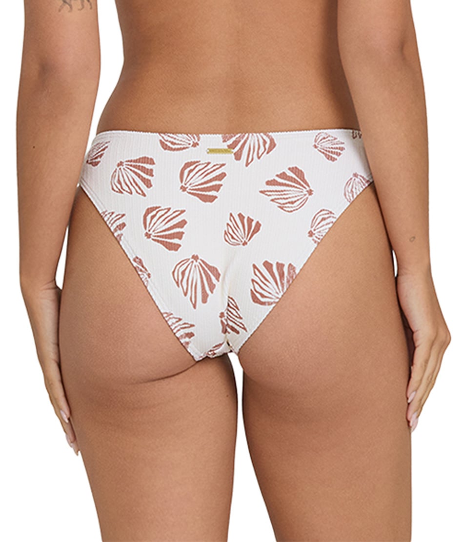 Billabong Sandy Shells Bondi Women's Bikini Bottom - Salt Crystal – back view